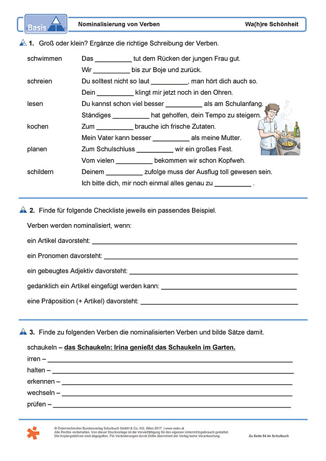 Nominalisierung von Verben
