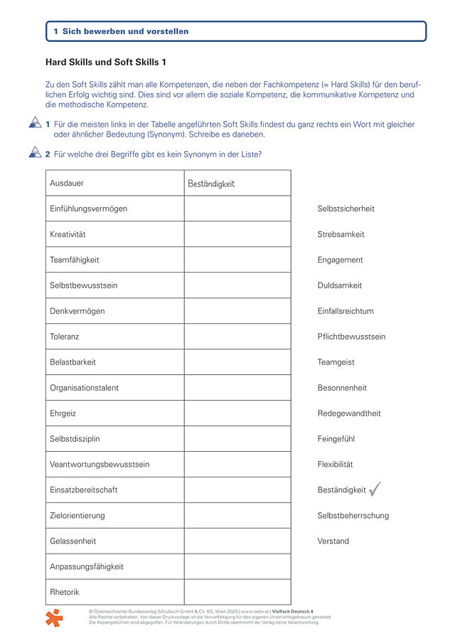 Hard Skills und Soft Skills 1
