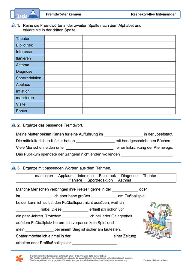 Fremdwörter kennen