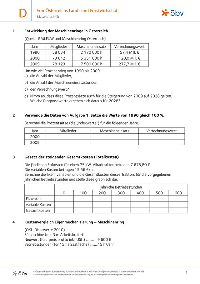 15. Landtechnik