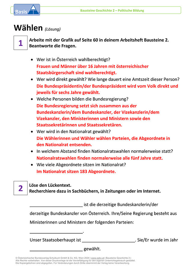 Wählen