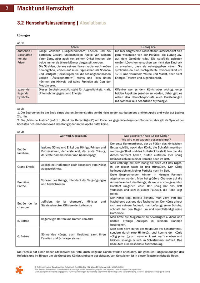 Herrschaftsinszenierung