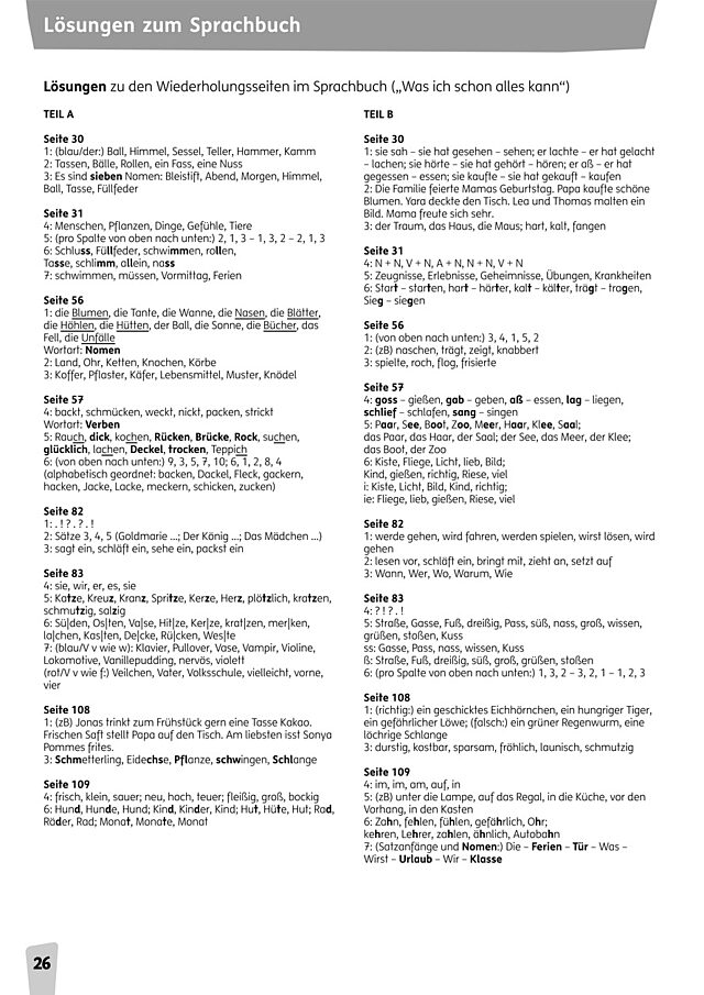 Lösungen zum Schulbuch 3