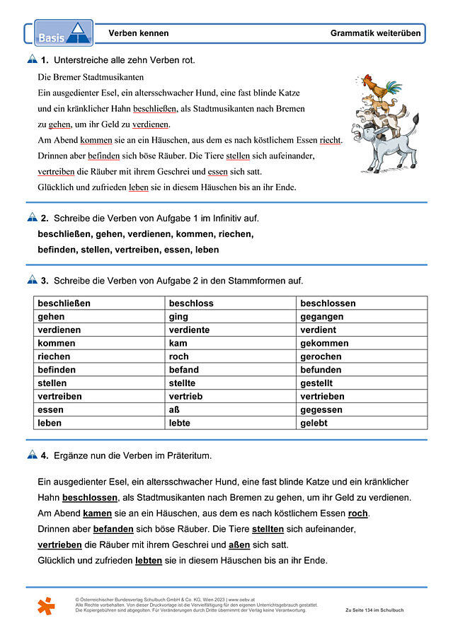 Verben kennen