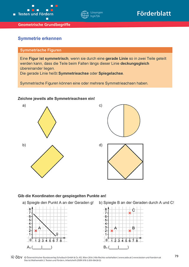 Symmetrie erkennen