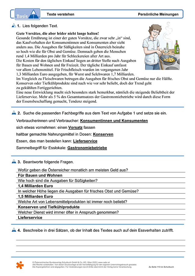 Texte verstehen