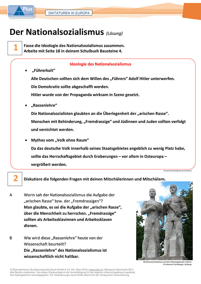 Der Nationalsozialismus