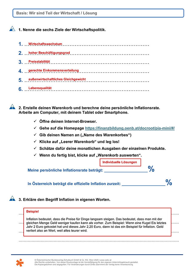 Teil der Wirtschaft