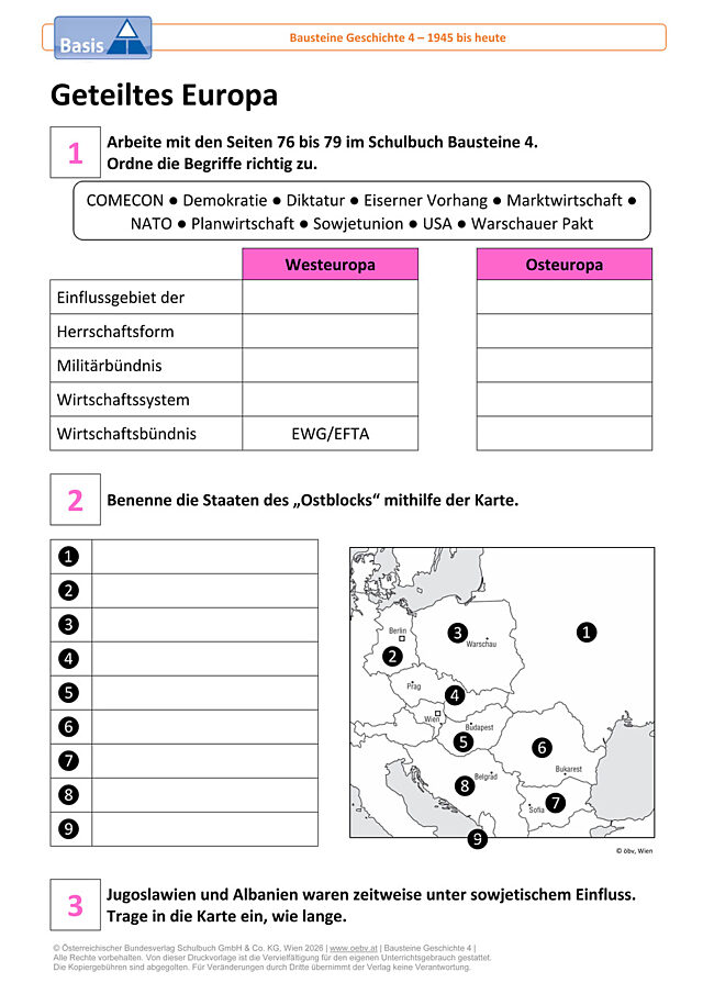 Geteiltes Europa
