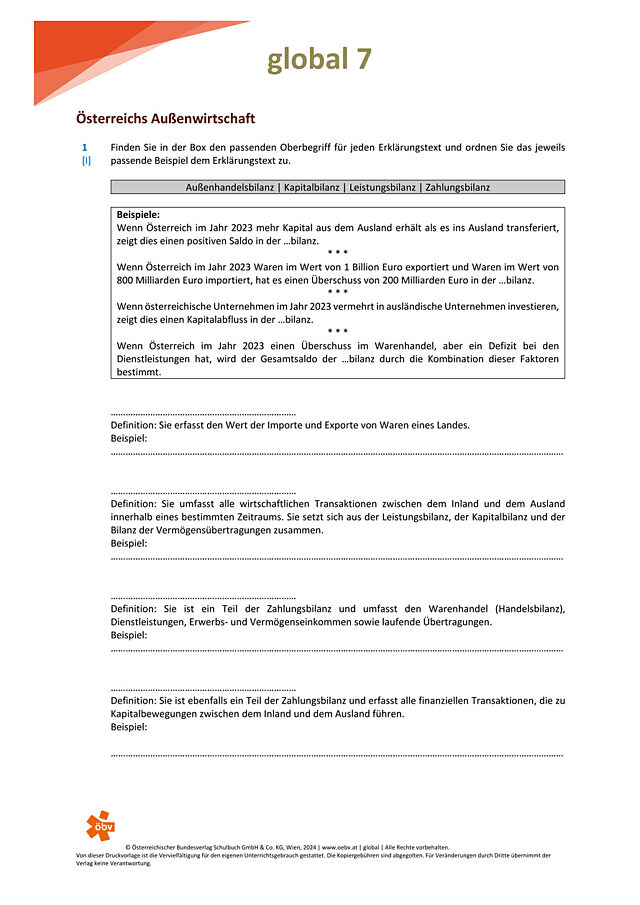 Österreichs Außenwirtschaft