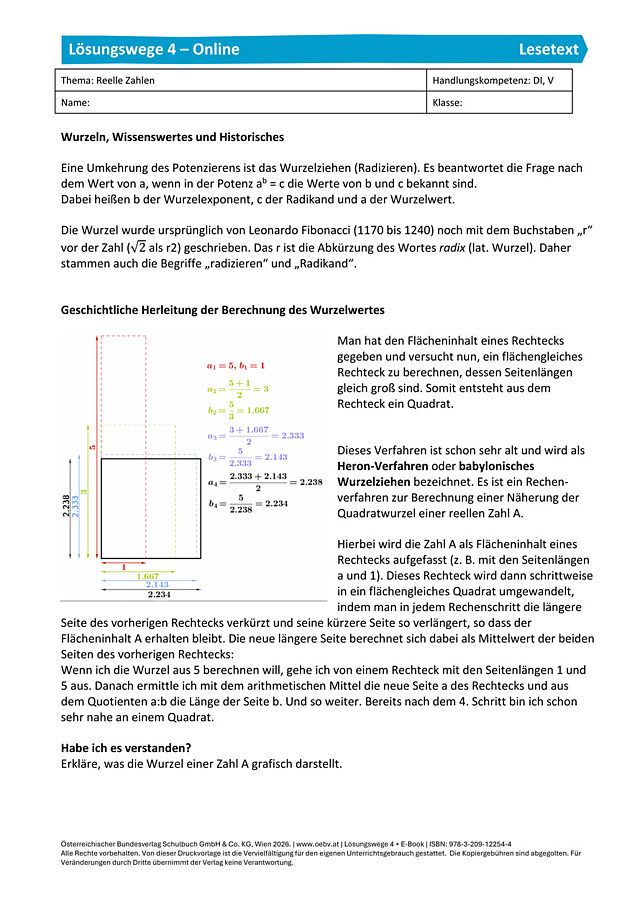 Lesetext 2 - Abschnitt A