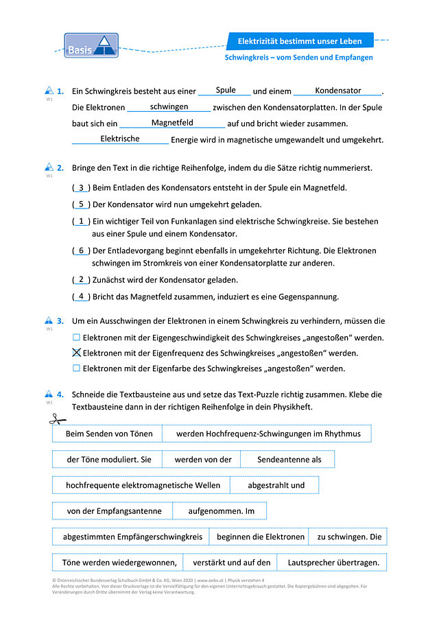 Schwingkreis – vom Senden und Empfangen