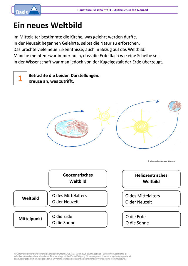Ein neues Weltbild