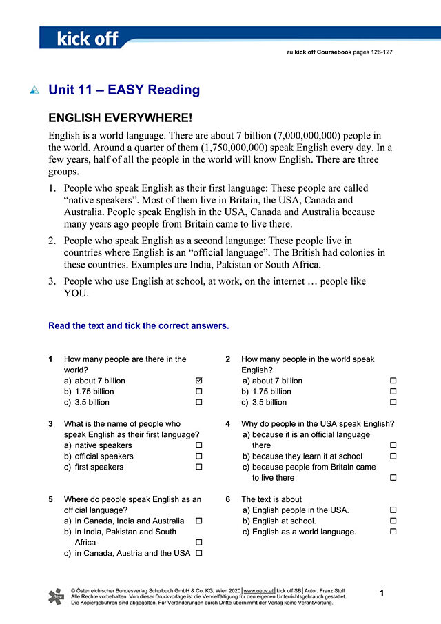 Easy reading