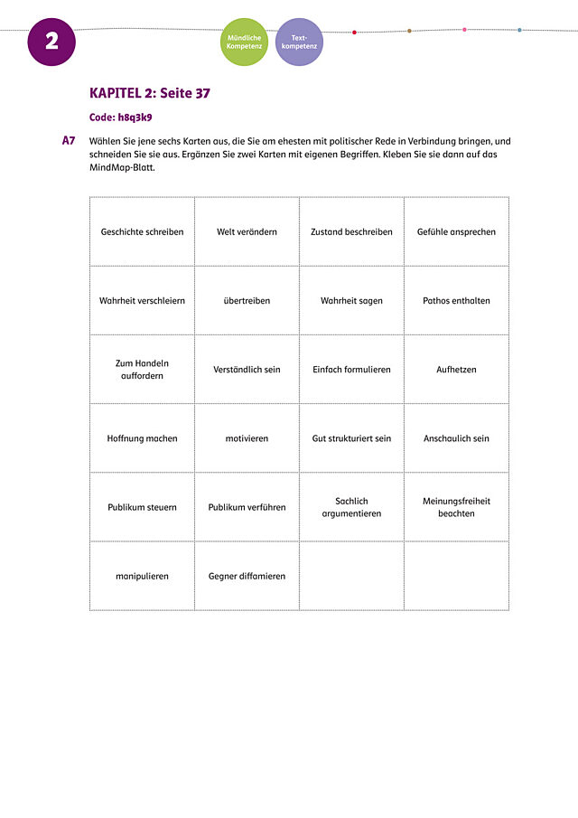 Analysieren politischer Reden