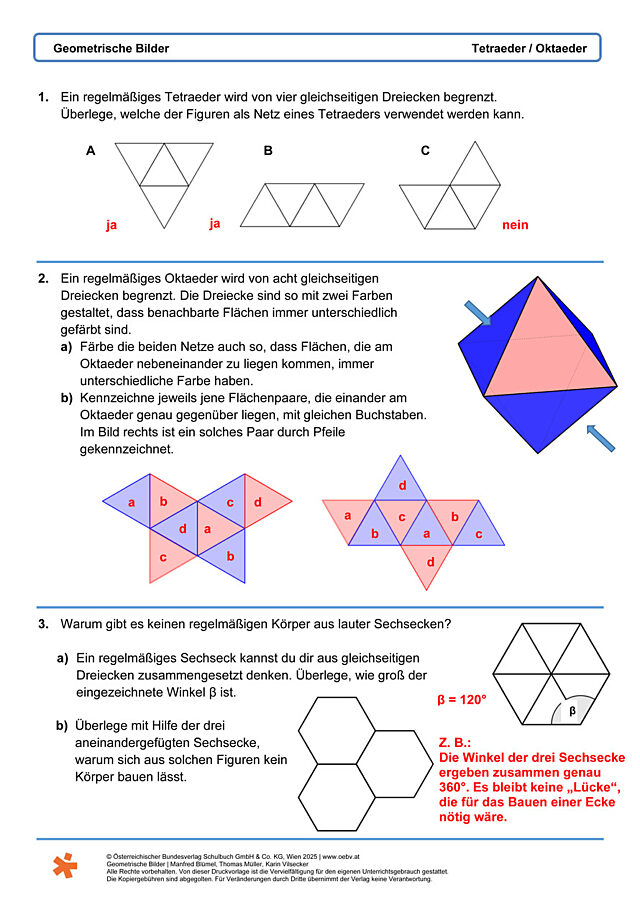 Tetraeder / Oktaeder
