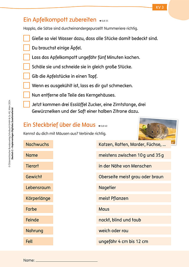 Arbeitsblatt 3