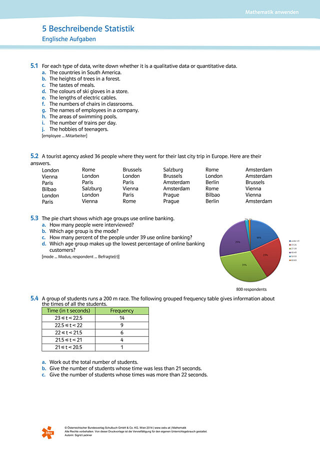 Beschreibende Statistik