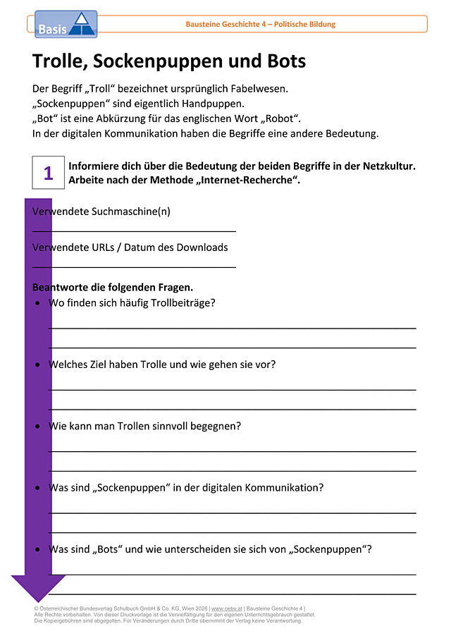 Trolle, Sockenpuppen und Bots