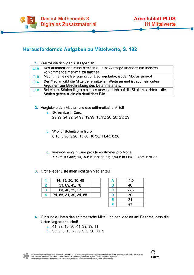 Mittelwerte