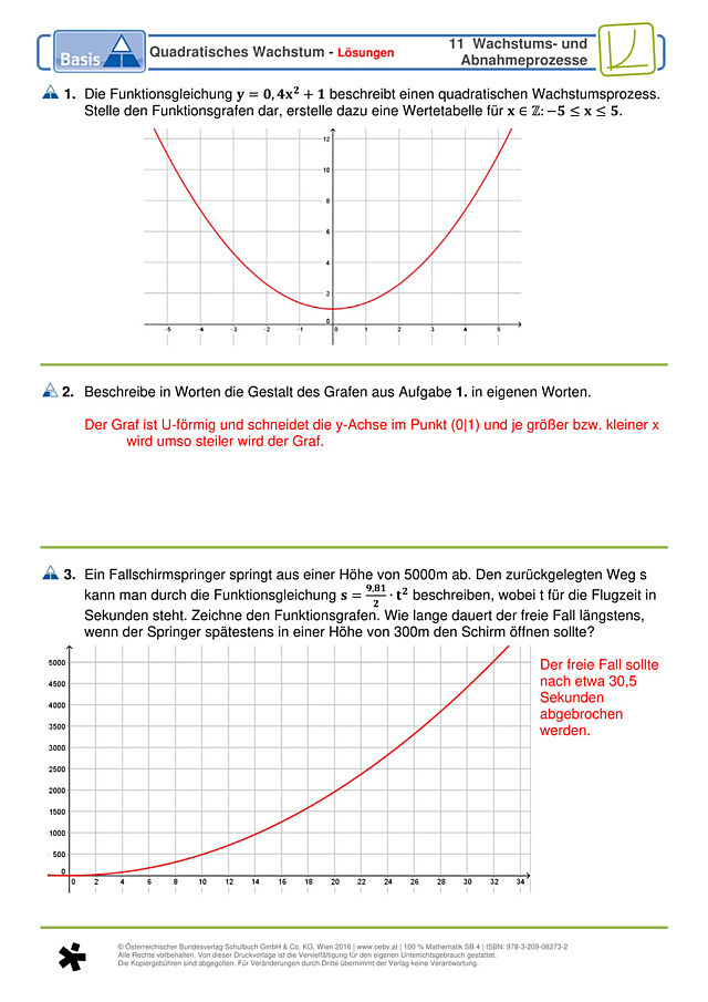 Quadratisches Wachstum