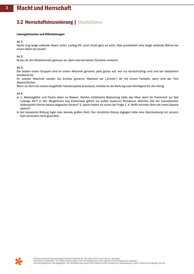 Herrschaftsinszenierung