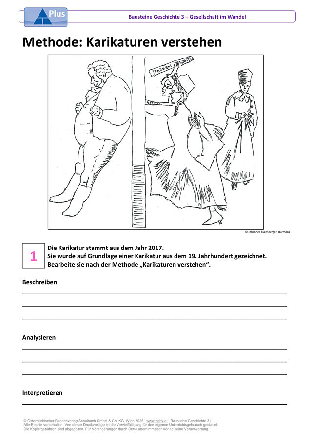 Methode: Karikaturen verstehen