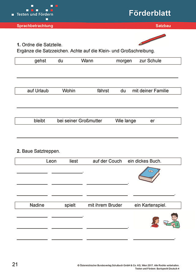 Satzbau
