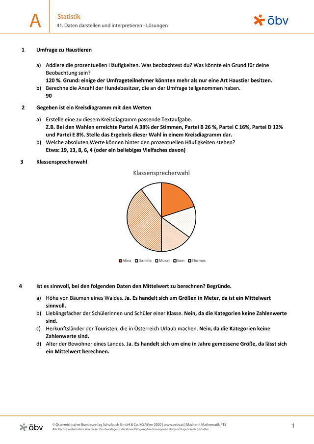 41. Daten darstellen und interpretieren