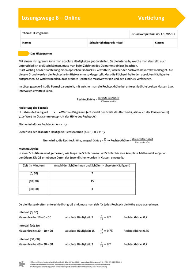 Histogramm