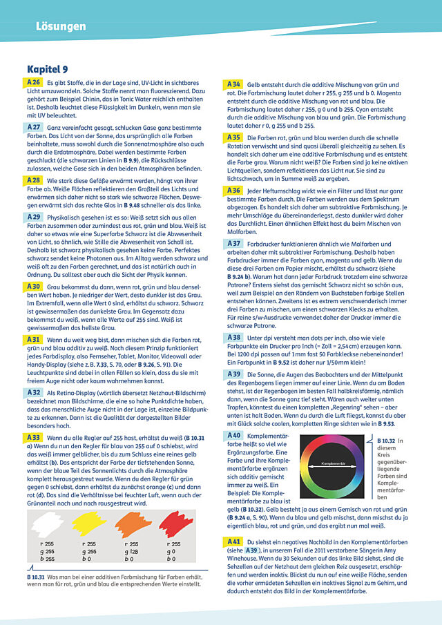 Lösungen zu Kapitel 9
