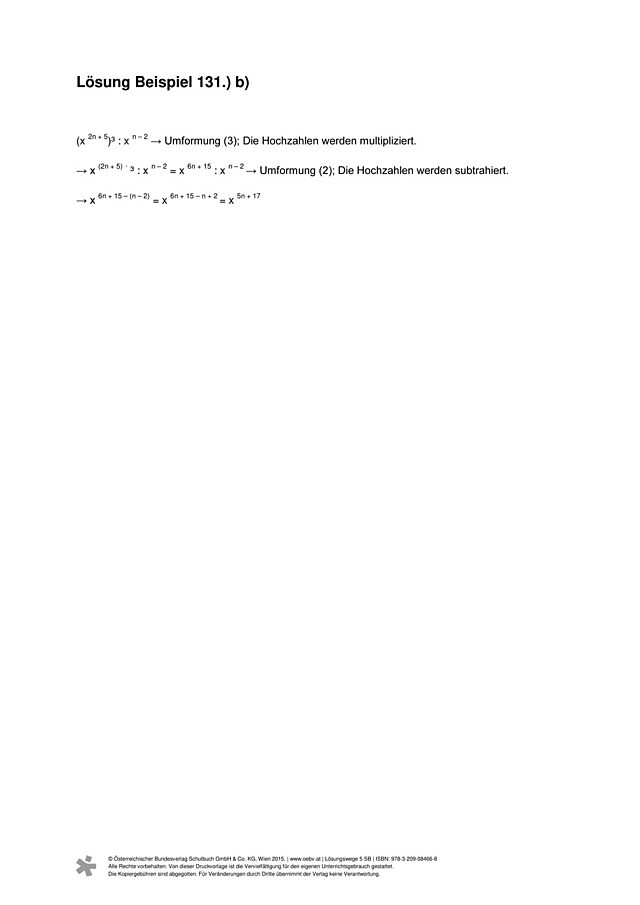 Beispiel 131 b
