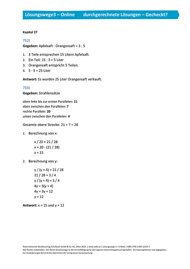 Gecheckt Kapitel 27