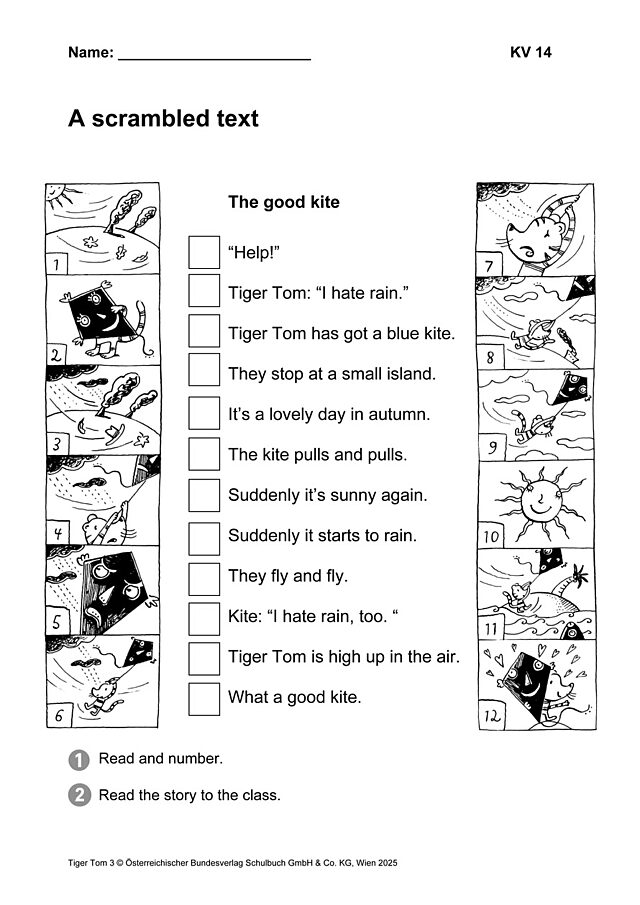 A scrambled text