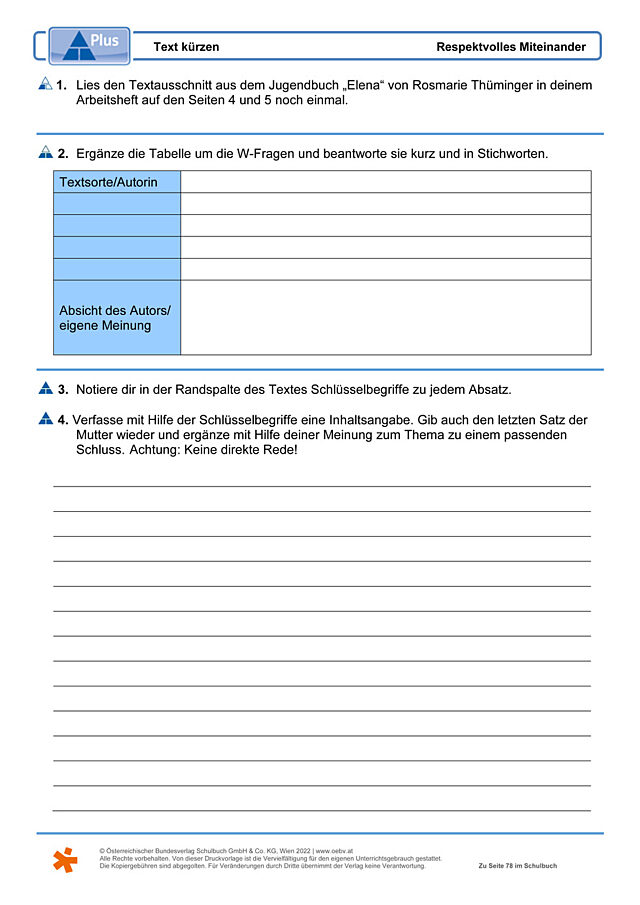 Text kürzen
