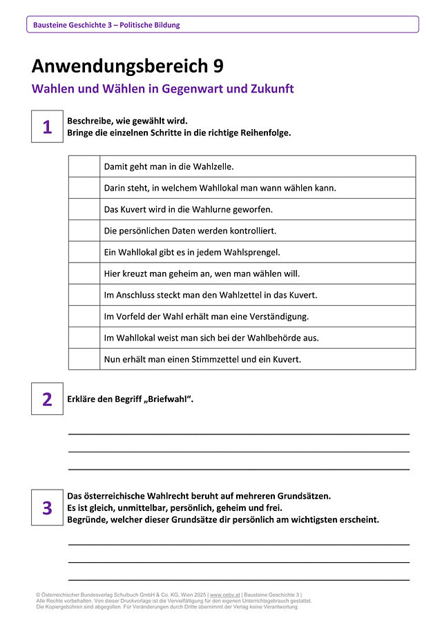 Anwendungbereich 9