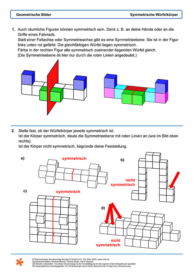 Symmetrische Würfelkörper