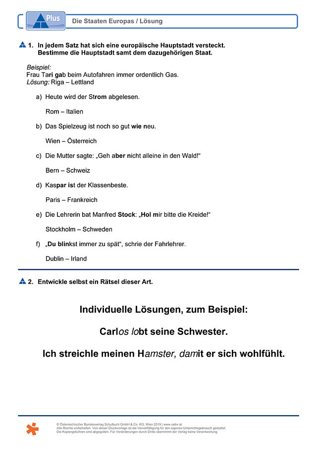 Die Staaten Europas