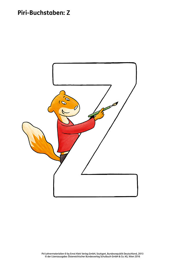 Piri Buchstaben: Z