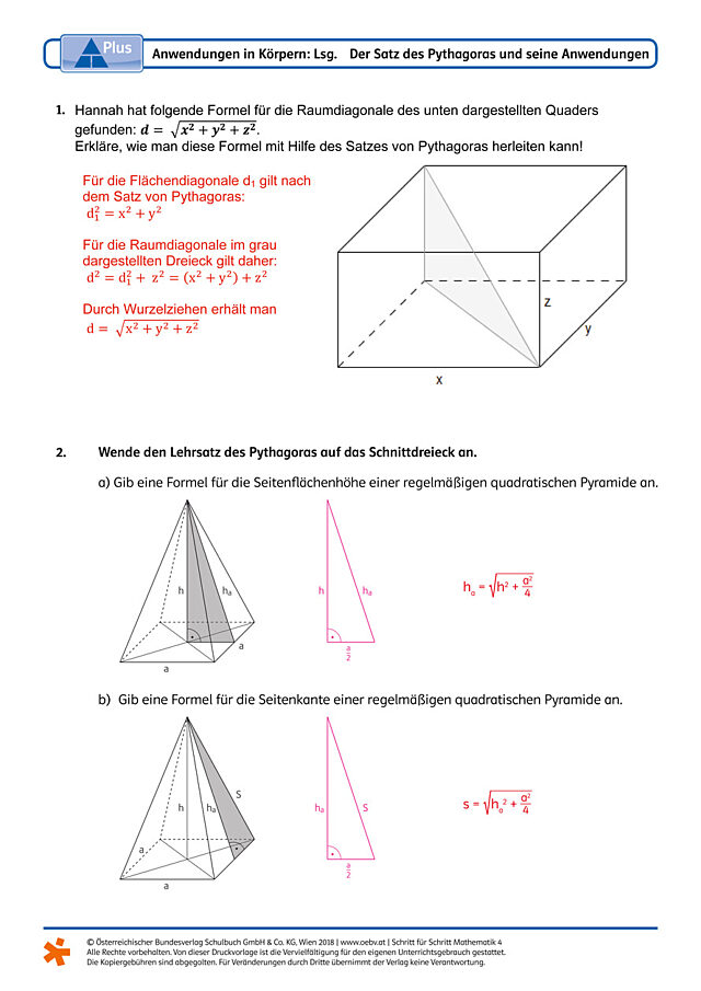 Anwendungen in Körpern