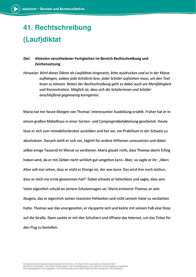 Laufdiktat