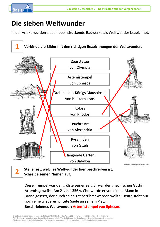 Die sieben Weltwunder