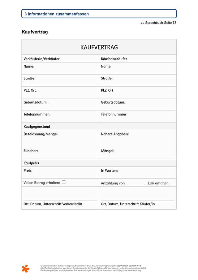Kaufvertrag