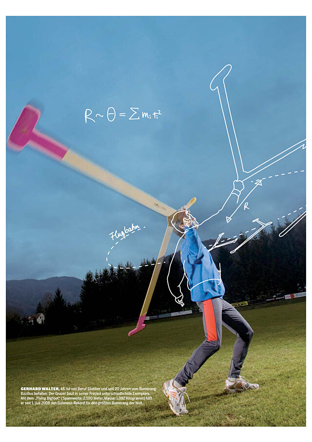 Die Physik des Bumerangwurfs