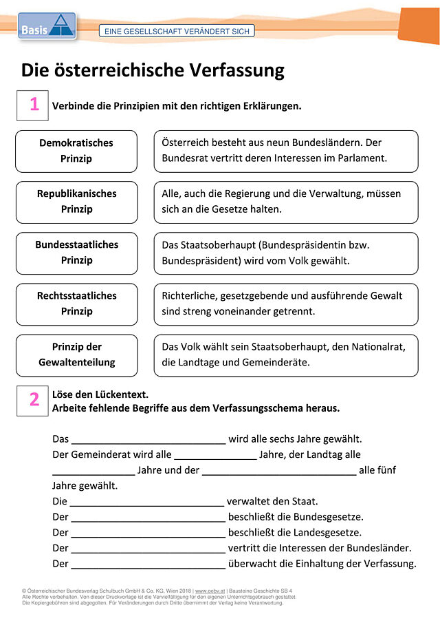 Die österreichische Verfassung