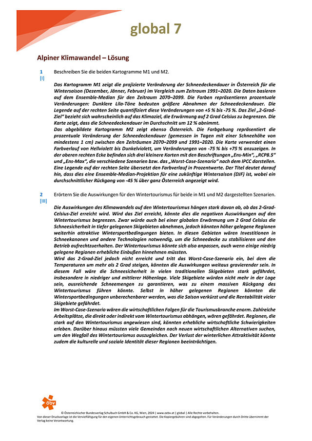 Alpiner Klimawandel
