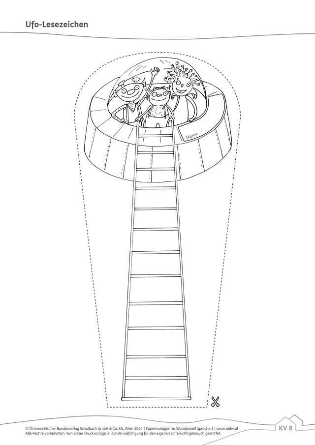 Ufo-Lesezeichen