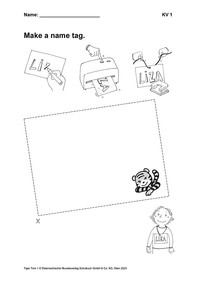 Make a name tag