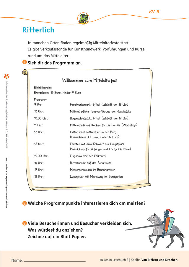 Von Rittern und Drachen