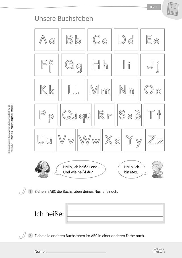 Unsere Buchstaben